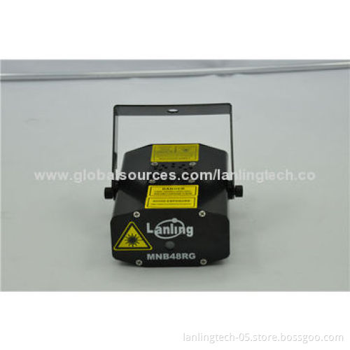 Beautiful Mini Stage Christmas Party Light 4 Gobos RG